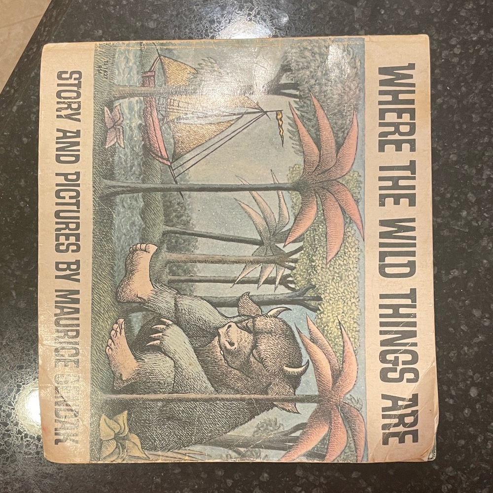 1st edition originally .95 Where the Wild Things Are Illustrated Book